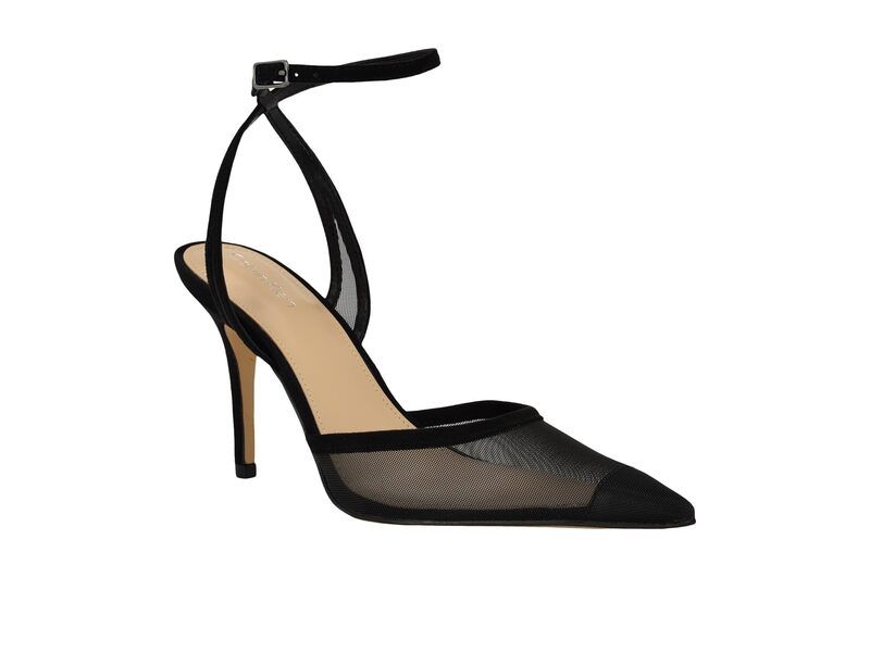 カルバンクライン レディース シューズ ヒール Calvin Klein Ozala Black Mesh ブラック