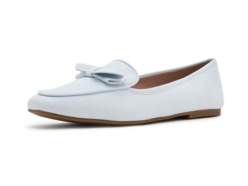 コールハーン レディース シューズ スリッポン・ローファー Cole Haan Payson Soft Construction Bow Penny Loafers Ballad Blue Sue ブ
