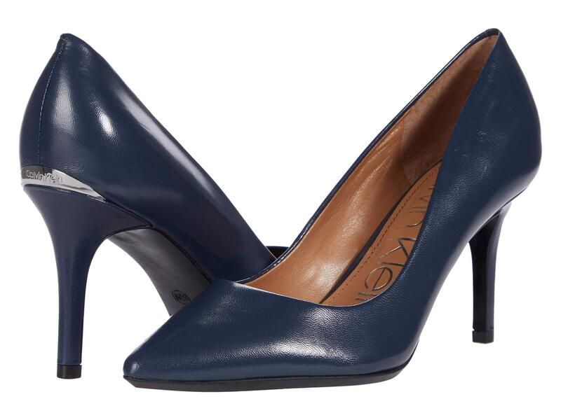 カルバンクライン レディース シューズ ヒール Calvin Klein Gayle Pump Navy 1 ネイビー