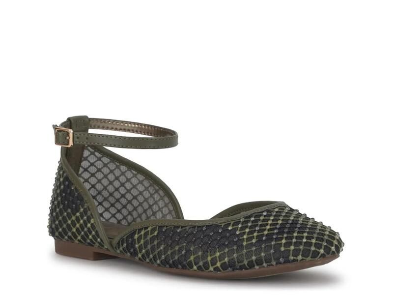 ジェシカシンプソン レディース シューズ パンプス Jessica SimpsonLaelli Flat Dark Green グリーン