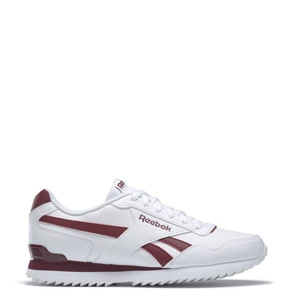 リーボック メンズ シューズ スニーカー Reebok Glide Ripple Clip Trainers WhiteRed ホワイト