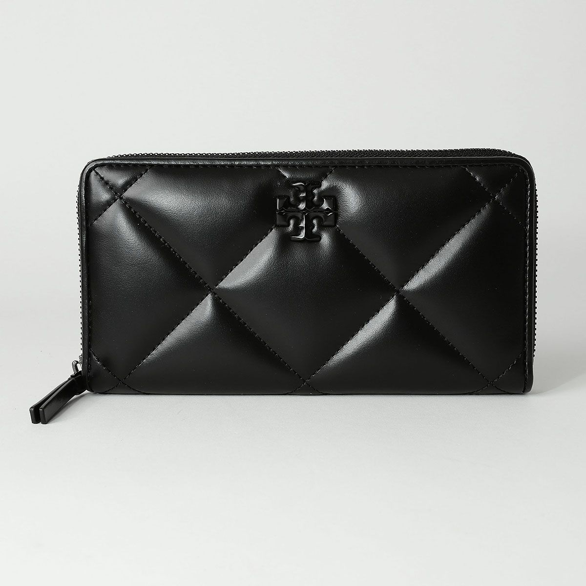 新品 トリーバーチ TORY BURCH 長財布 パウダー コーテッド ブラック
