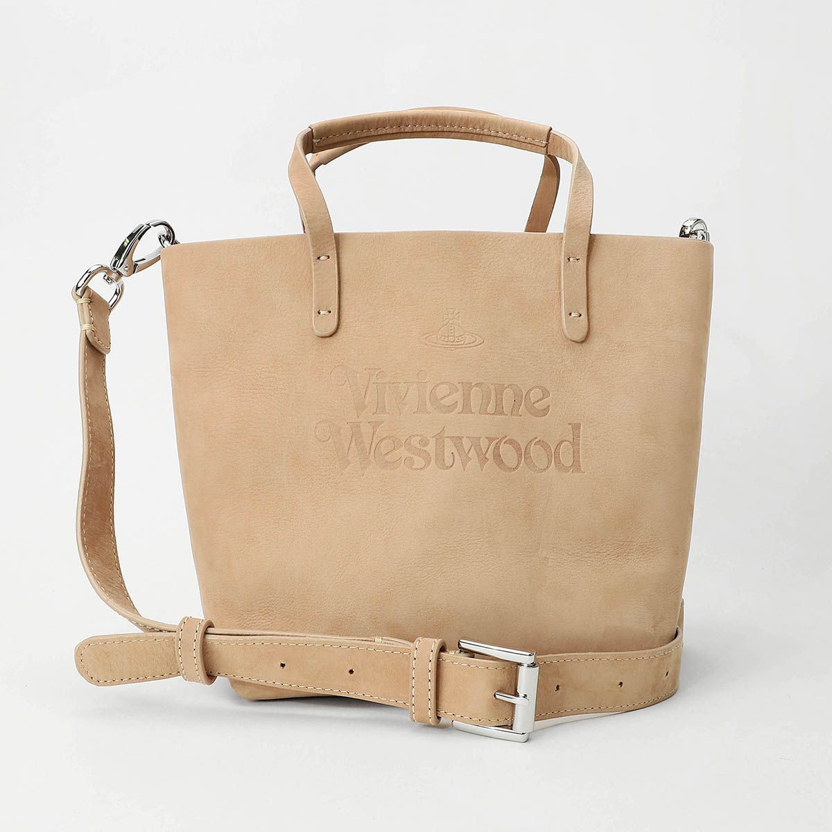 新品 ヴィヴィアン ウエストウッド Vivienne Westwood ショルダーバッグ ベージュ
