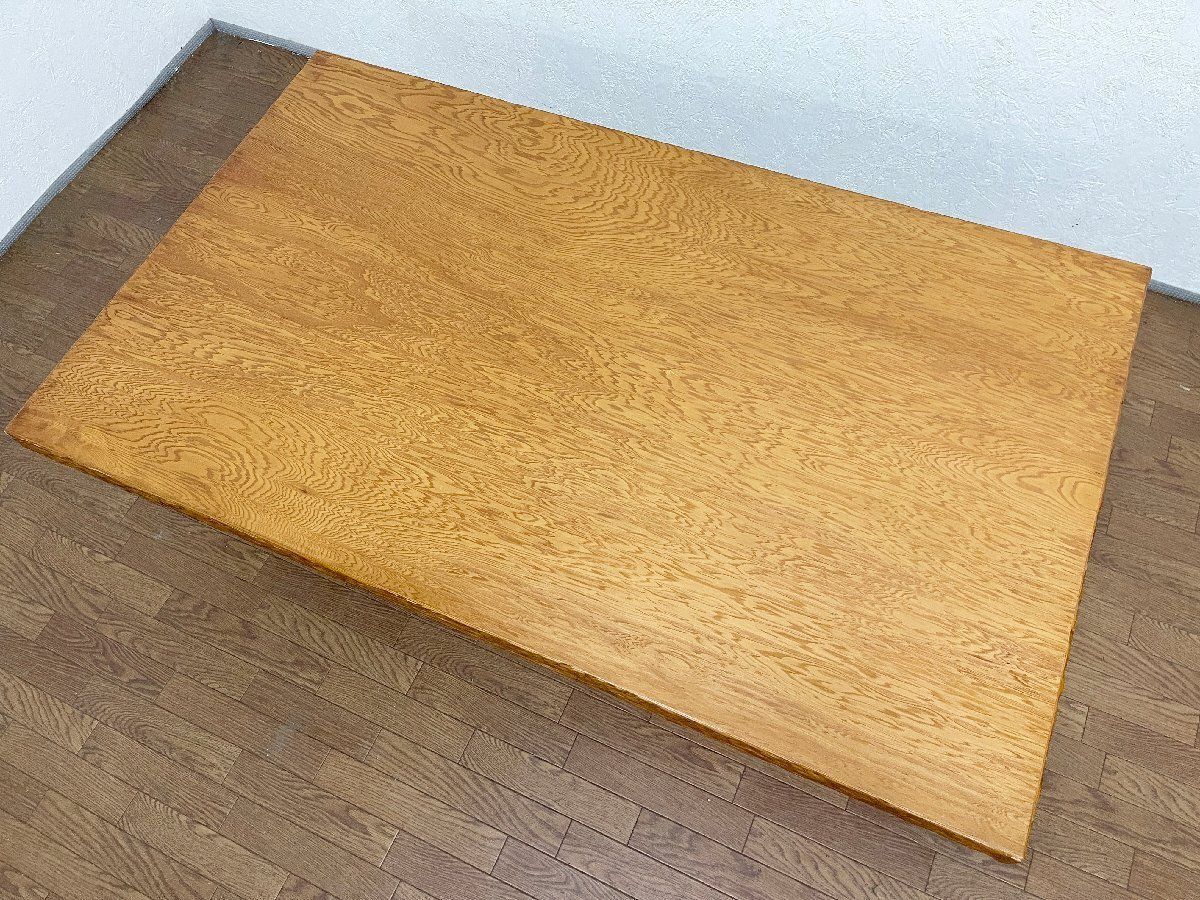 ▼屋久杉 センターテーブル 座卓 座敷机 リビングテーブル ローテーブル 木製 和家具 レトロ アンティーク 和モダン 座敷 和室 (貝1645)