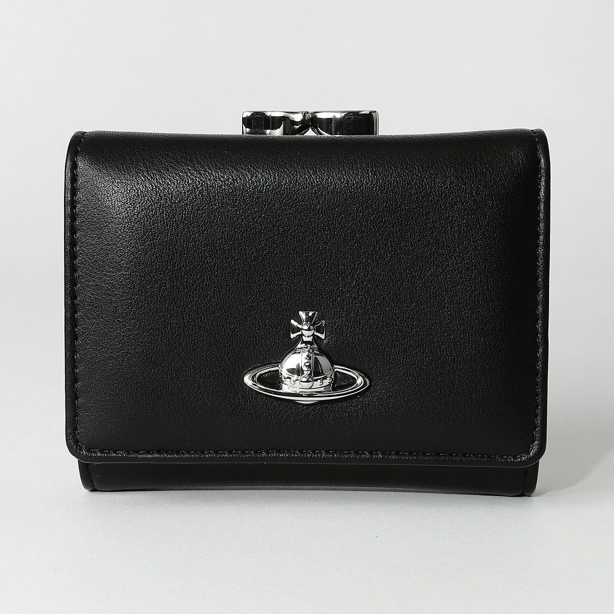 新品 ヴィヴィアン ウエストウッド Vivienne Westwood 3つ折り財布 ブラック