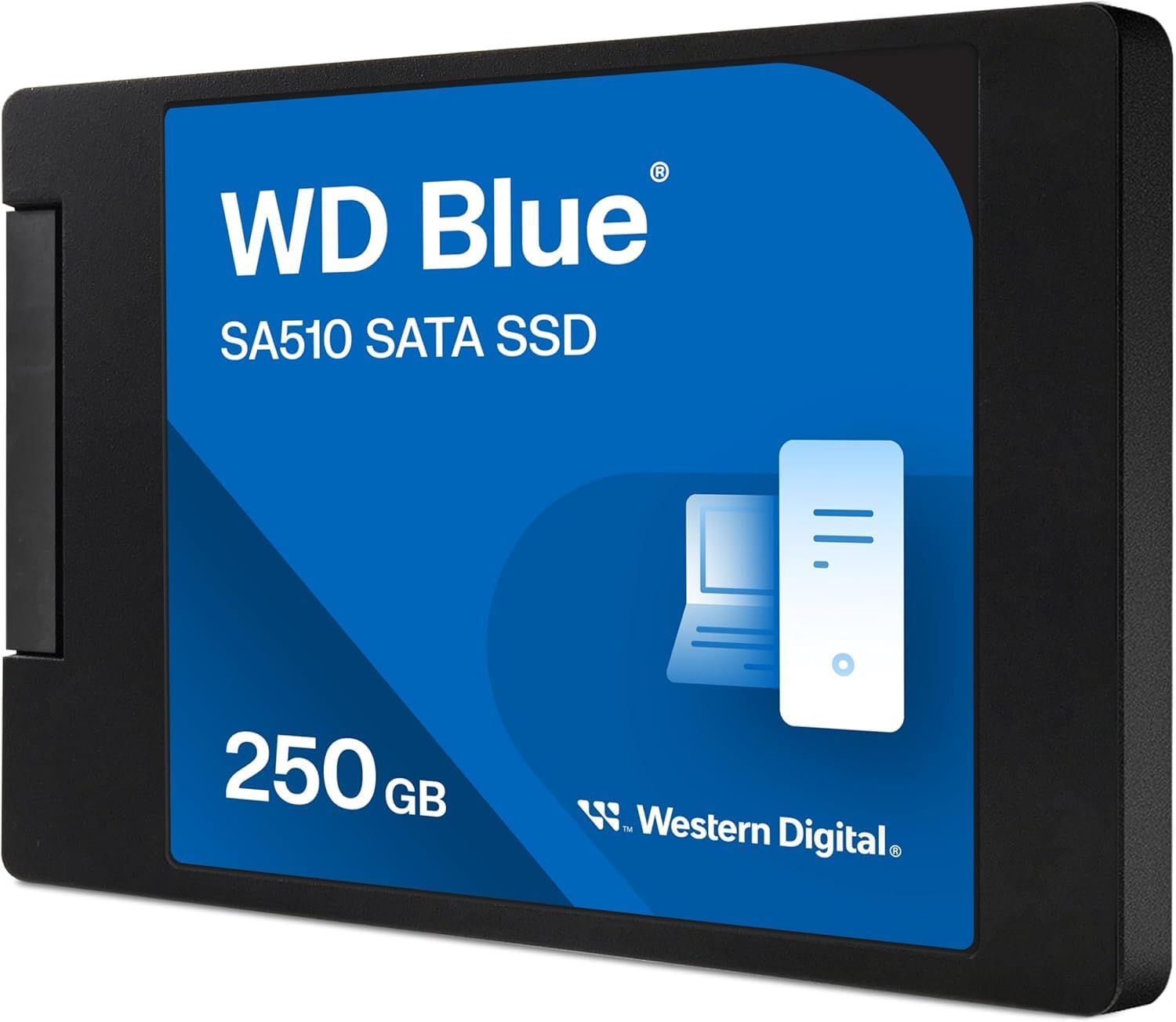 WDS250G3B0A-EC SA510 ウエスタンデジタル WD Blue SATA SSD 内蔵 250GB 2.5インチ (読取り最大 555MB/s 書込み最大 440MB/s) PC [並行輸入品] [WD Blue] [250GB]