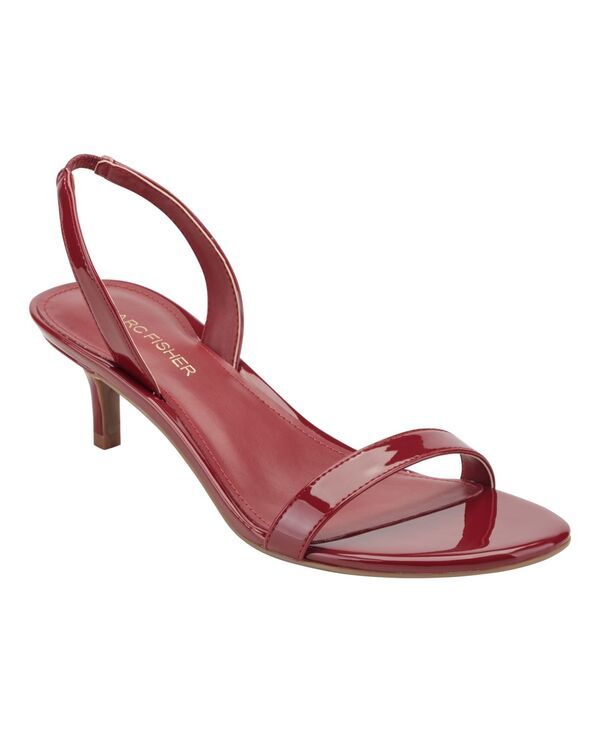 マークフィッシャー レディース シューズ サンダル ヒール Marc Fisher Womensalla Slingbackitten Heel Dressandals Red Patent レッド