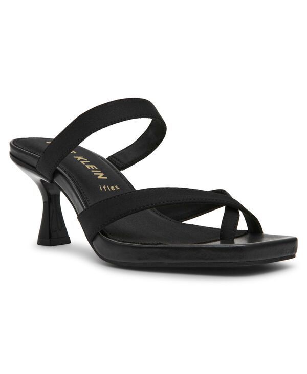アンクライン レディース シューズ サンダル Anne Klein Womens Jevelli Strappy Dressandals Black ブラック