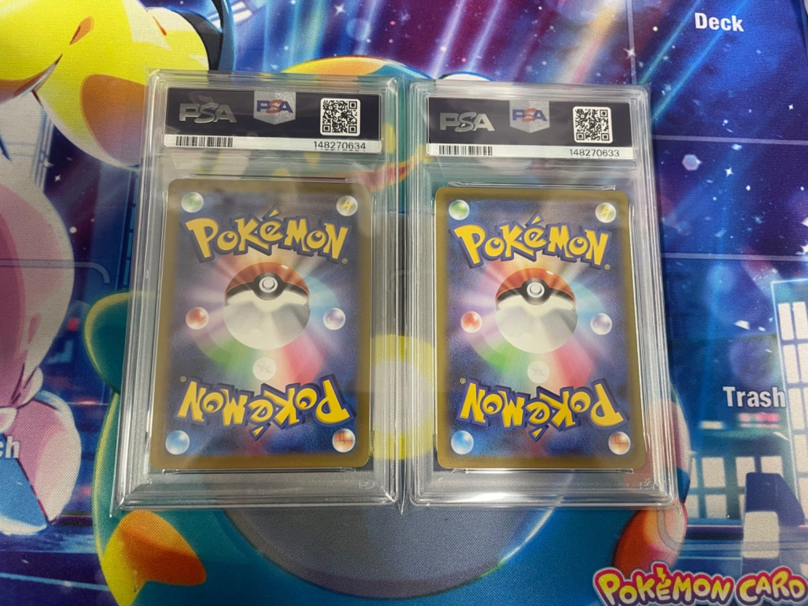PSA10】ポケモンカード リザードンVSTAR 002/030 レックウザVMAX 016