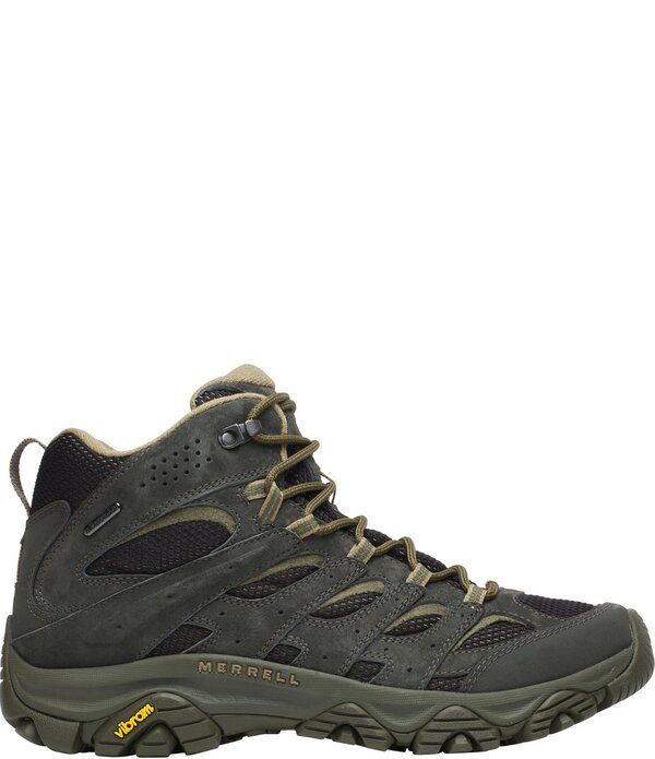 メレル メンズ シューズ ブーツ・レインブーツ Merrell Mens Moab 3 Mid Waterproof Hiking Boots BlackBeluga ブラック