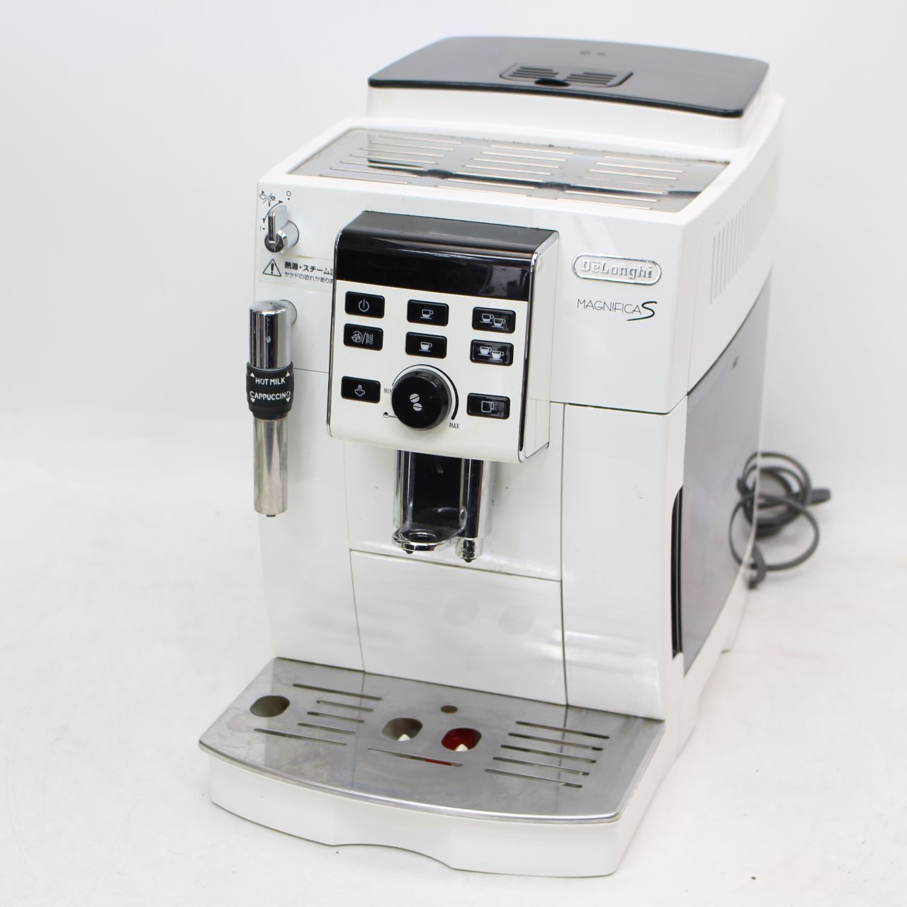 133)【通電OK】デロンギ マグニフィカS ECAM23120WN 全自動エスプレッソマシン コーヒーメーカー DeLonghi 本体