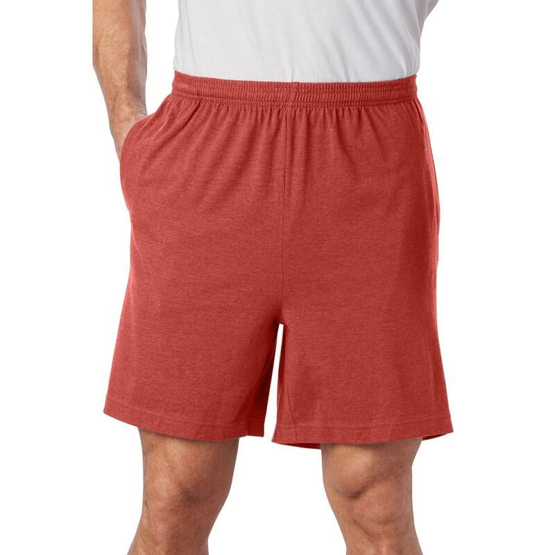 キングサイズ レディース ボトムス ハーフパンツ・ショーツ トール ショートパンツ ジャージー KingSize Mens Big Tallightweight Jersey Shorts 3Pack