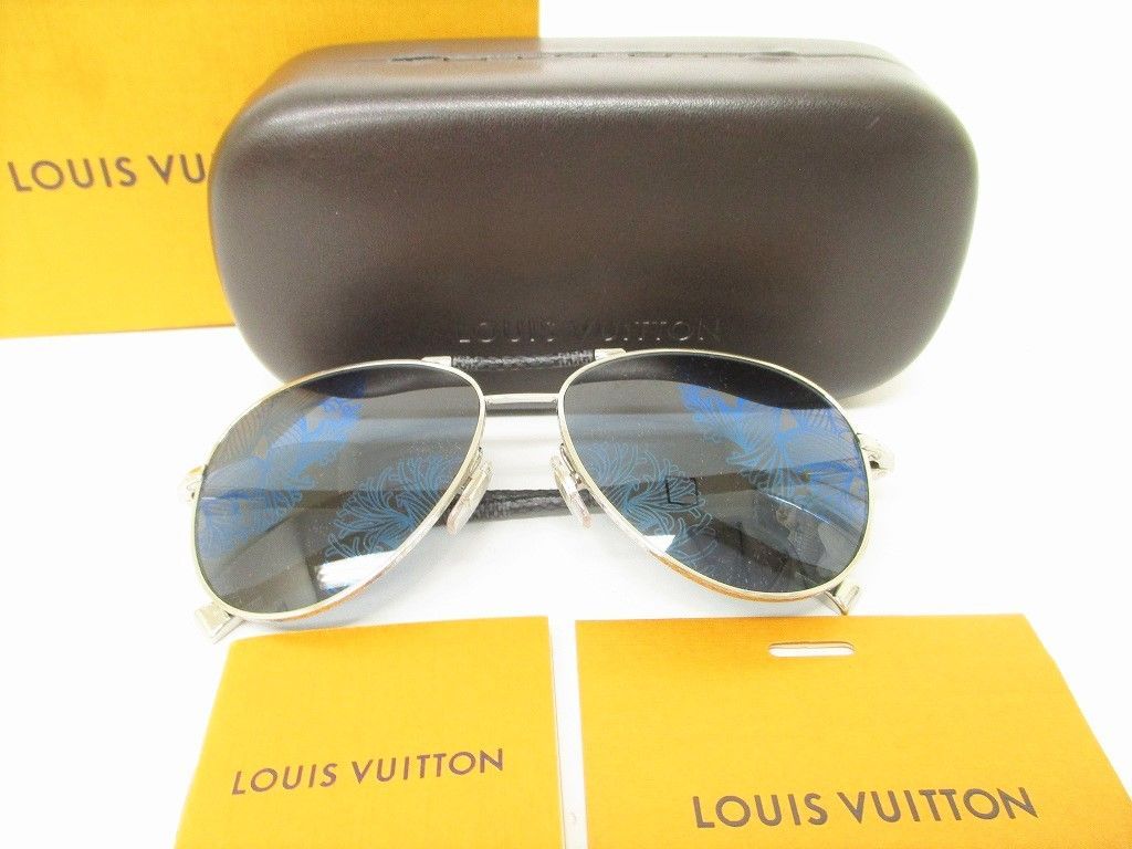 【激レア】 【未使用保管品】 ルイヴィトン LOUIS VUITTON ダミエグラフィット ネメス コンスピラシオン パイロット サングラス アイウェアー メンズ 46,860円