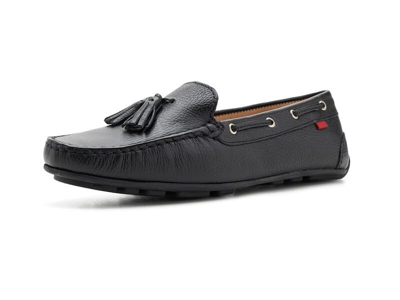 マークジョセフニューヨーク レディース シューズ スリッポン・ローファー Marc Joseph New York Murray Hill Black Grainy ブラック