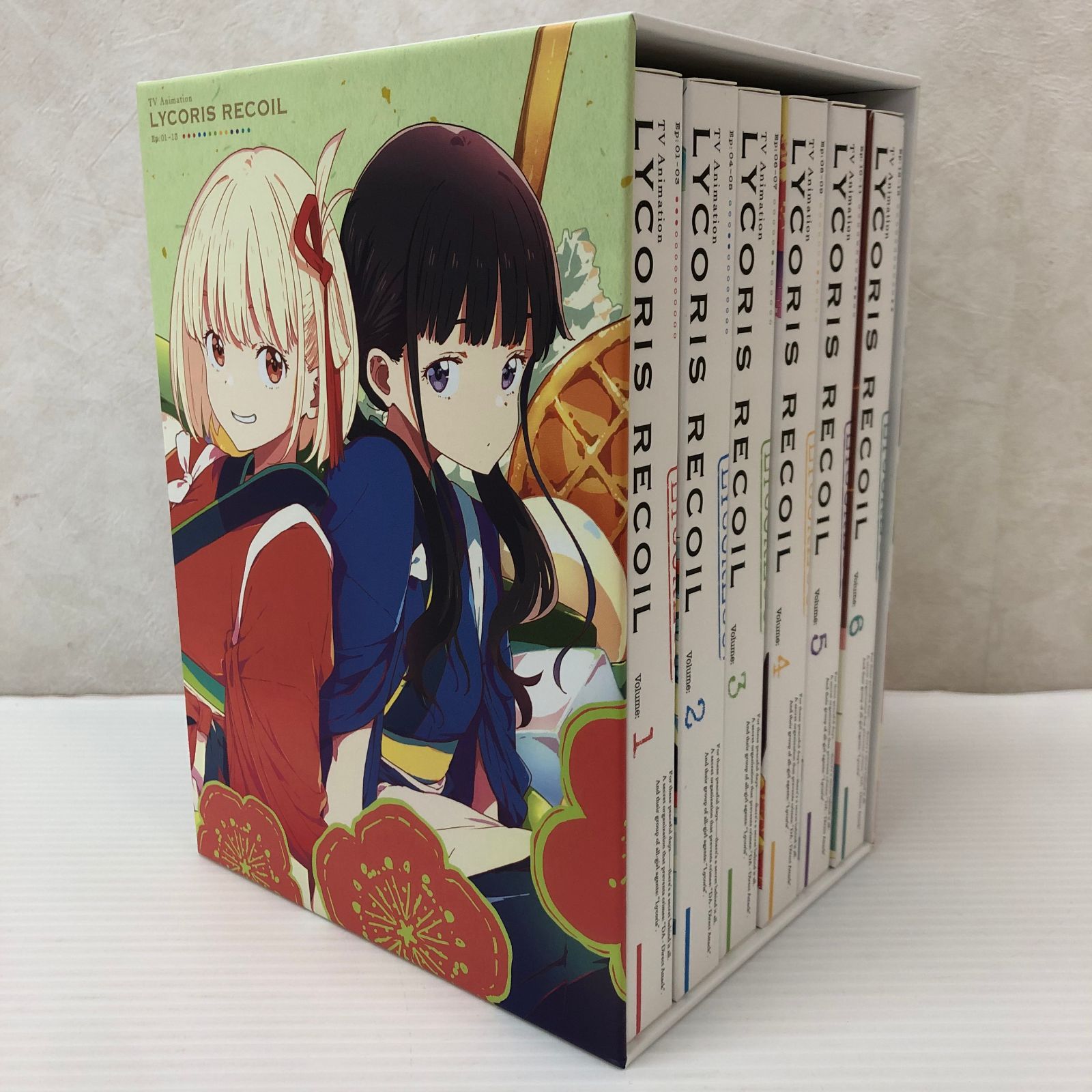 △【Blu-ray】リコリスリコイル Blu-ray 限定版 全6巻 セット 全巻収納 