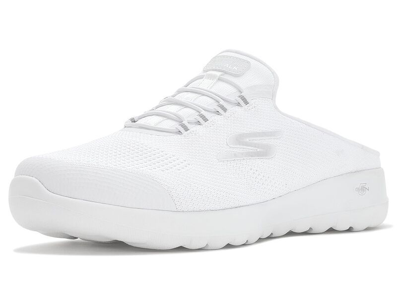スケッチャーズ レディース シューズ スニーカー Skechers Performance Go Walk Joy Janay WhiteSilver ホワイト