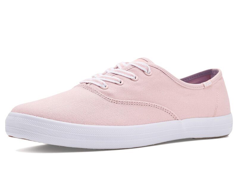 ケッズ レディース シューズ スニーカー レース Keds Champion Canvas LaceUpale Pink Canva ピンク