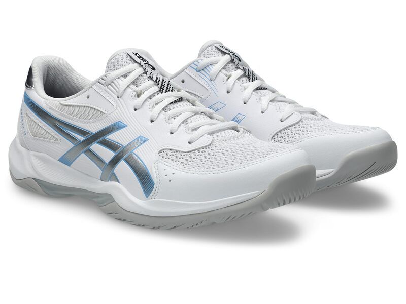 アシックス メンズ シューズ スニーカー Asics GelRocket 12 WhiteCloud Gre ホワイト