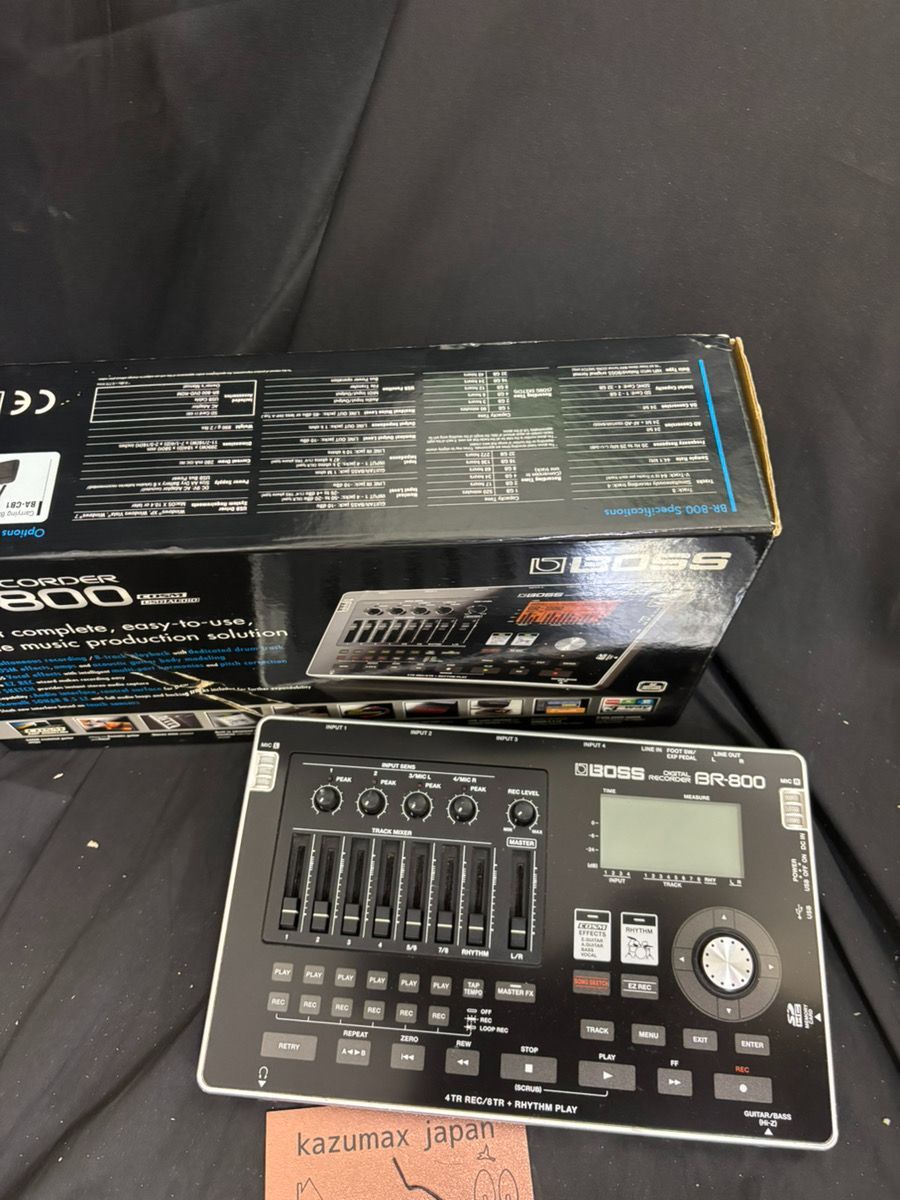 BOSS BR-800 Digital Recorder 動作品 元箱付 8トラックMTR マルチトラックレコーダー ボス （k-834）
