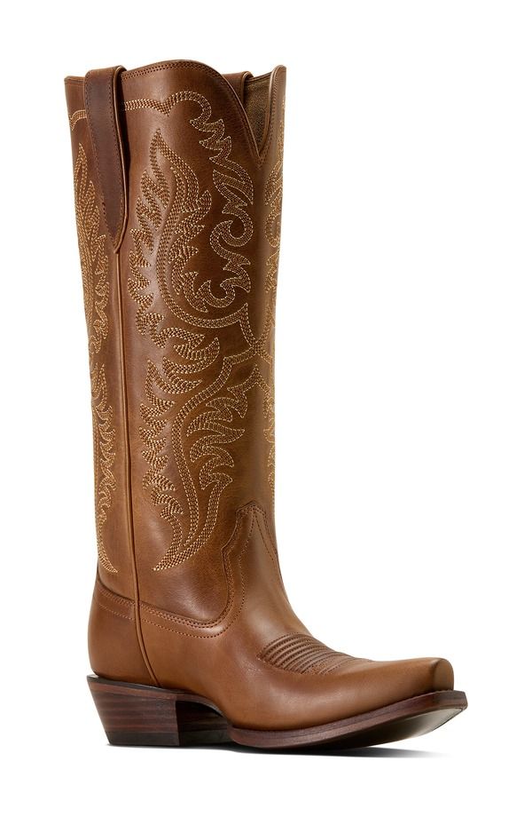 アリアト レディース シューズ ブーツ・レインブーツ Ariat Ellamore X Toe Western Boot Smoked Wheat スモーク