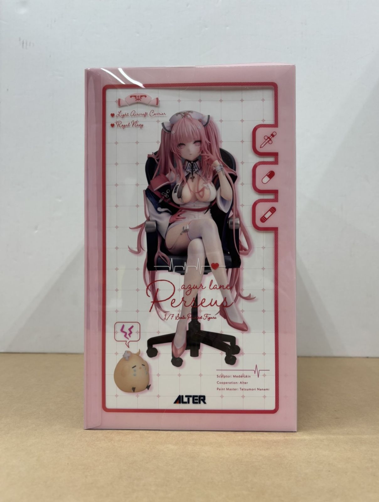 【新品未開封】アズールレーン　パーシュース　ナーセリー勤務タイム　⑨ アズールレーン パーシュース ナーセリー勤務タイムVer. 1/7スケール