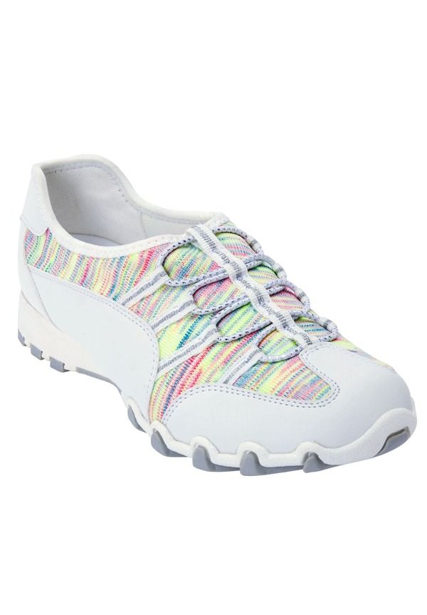 コンフォートビュー レディース シューズ スニーカー ニット Comfortview Cv Sportory Textu red Knit Slip On Sneaker White ホワイト