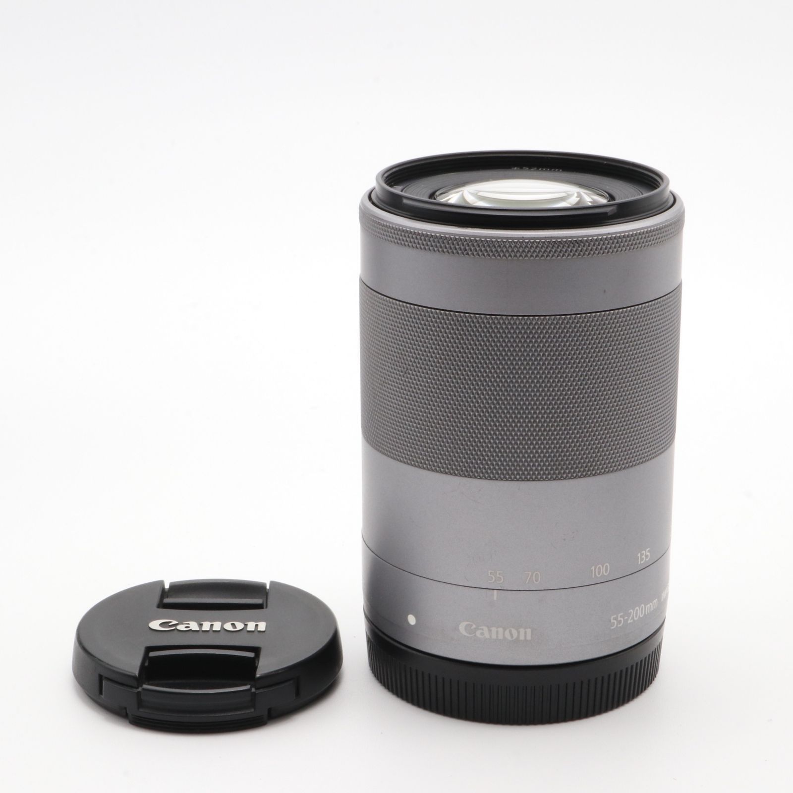 Canon EF-M55-200mm F4.5-6.3 IS STM シルバー ミラーレス対応 〔キヤノン EF-M マウント〕
