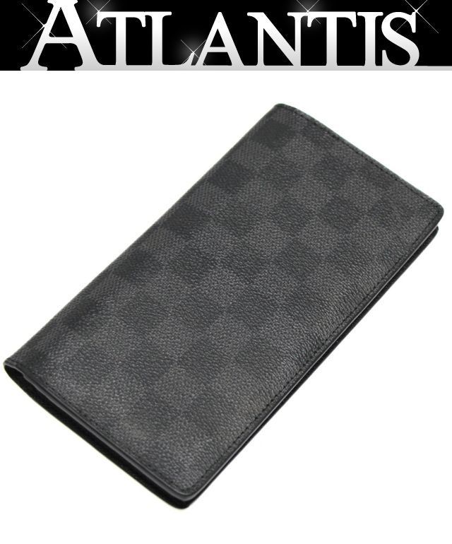 ルイヴィトン Louis Vuitton ポルトフォイユ・ブラザ 二つ折り長財布 ダミエグラフィット N62665 【75234】