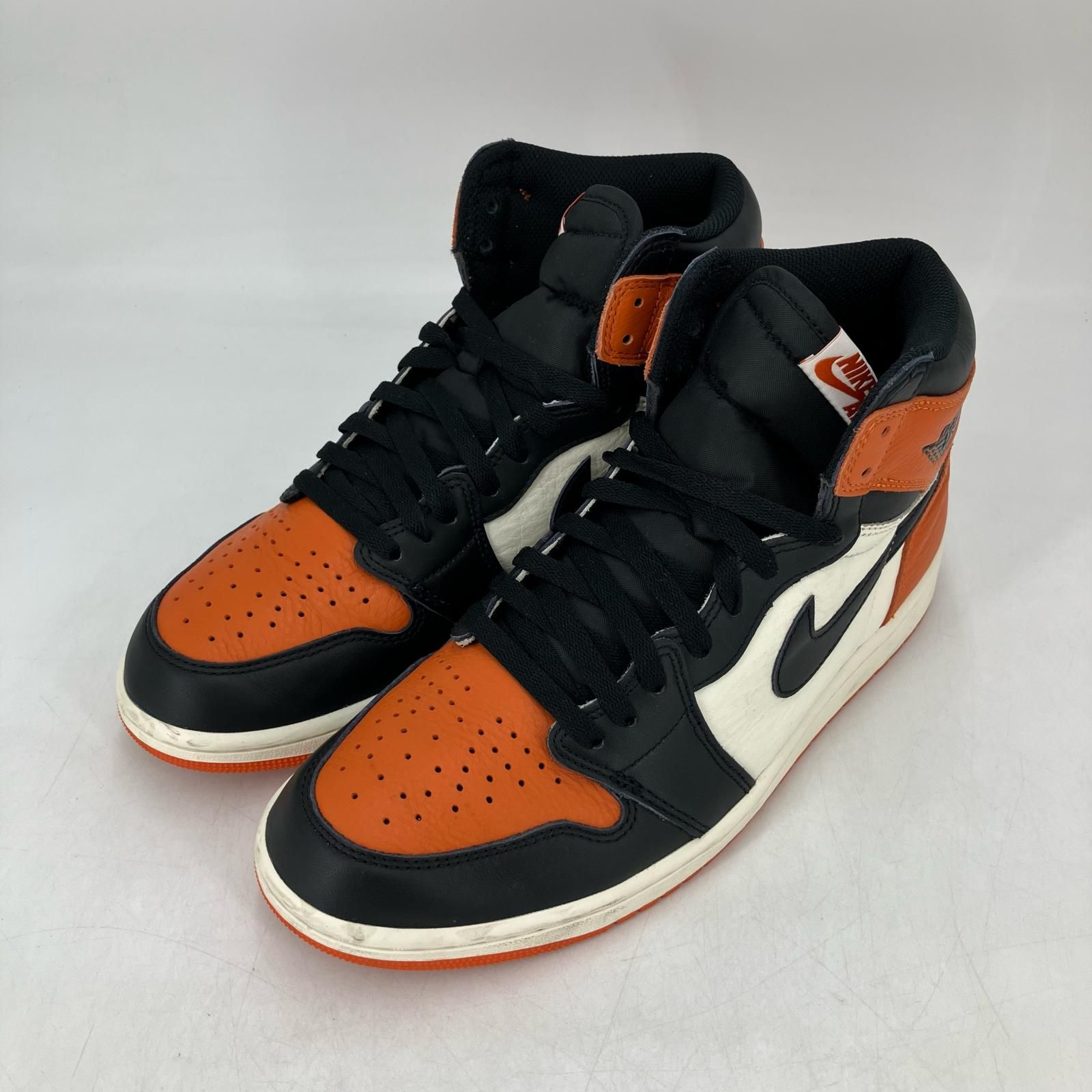 【イオン広店】 中古 NIKE AIR JORDAN | ナイキ　エアー　ジョーダン スニーカー Air Jordan 1 Retro High OG DZ5485-008 オレンジ 28cm 【126】