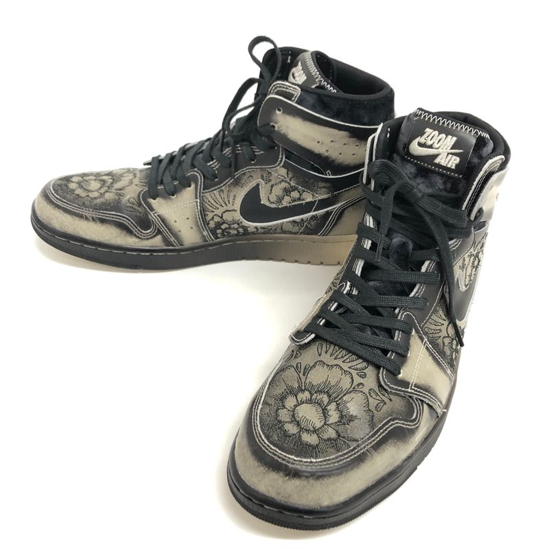 【中古品】 ナイキ AIR JORDAN 1 HIGH ZOOM CMFT 2 FQ8155-010 エア ジョーダン ズーム スニーカー シューズ 靴 【160-260617-rs-04-fur】