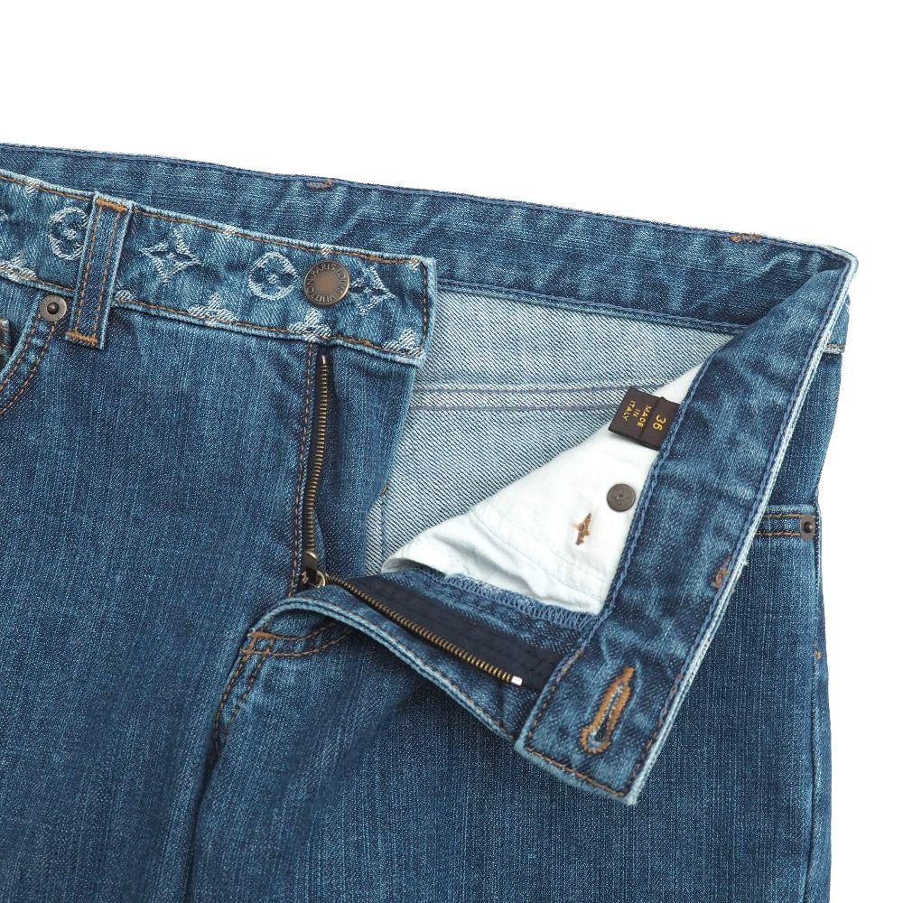 □美品□LOUIS VUITTON ルイ・ヴィトン デニムパンツ サイズ36