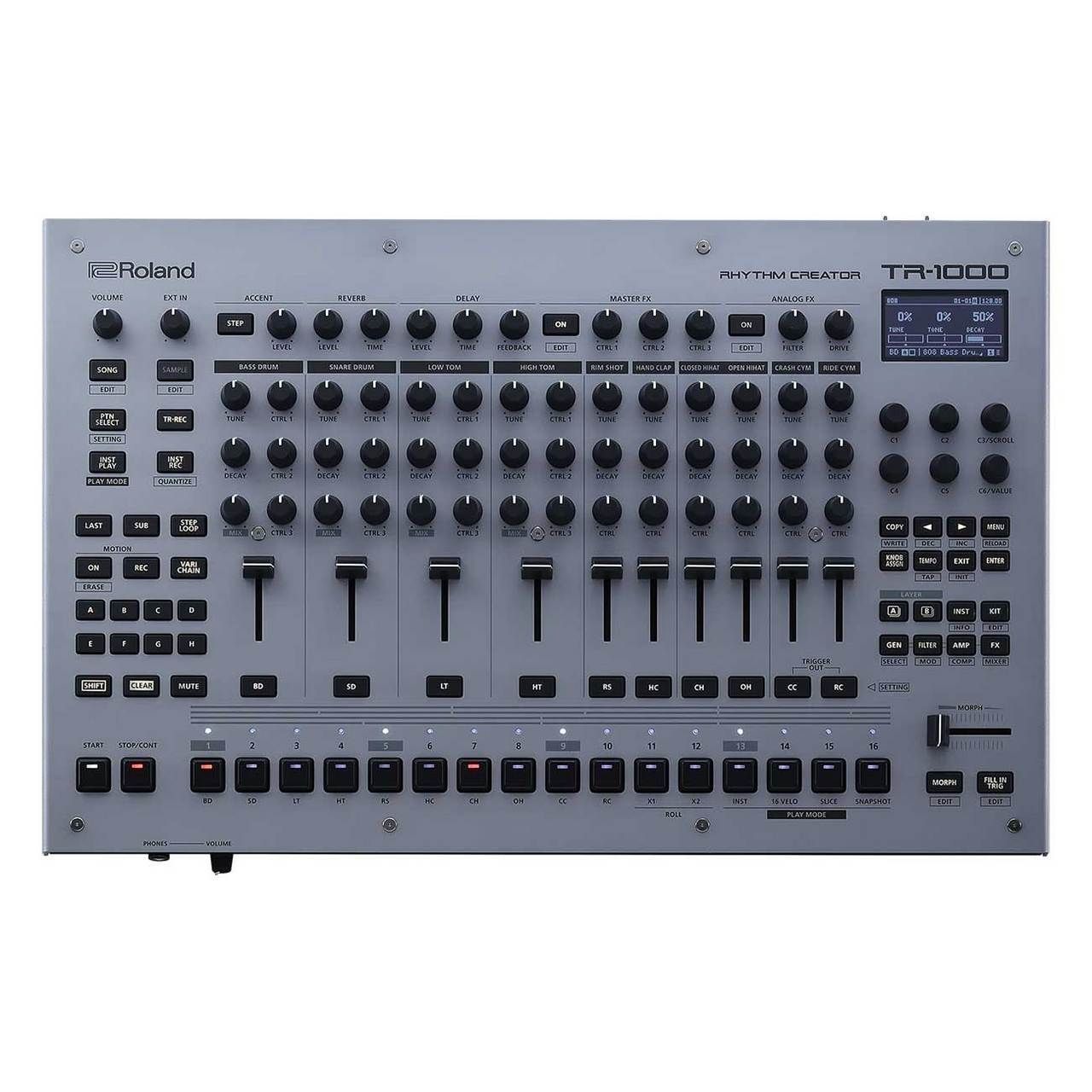 【新品・メーカー保証付属】Roland TR-1000 RHYTHM CREATOR【6/21発送予定分・1台のみご注文受付中!】