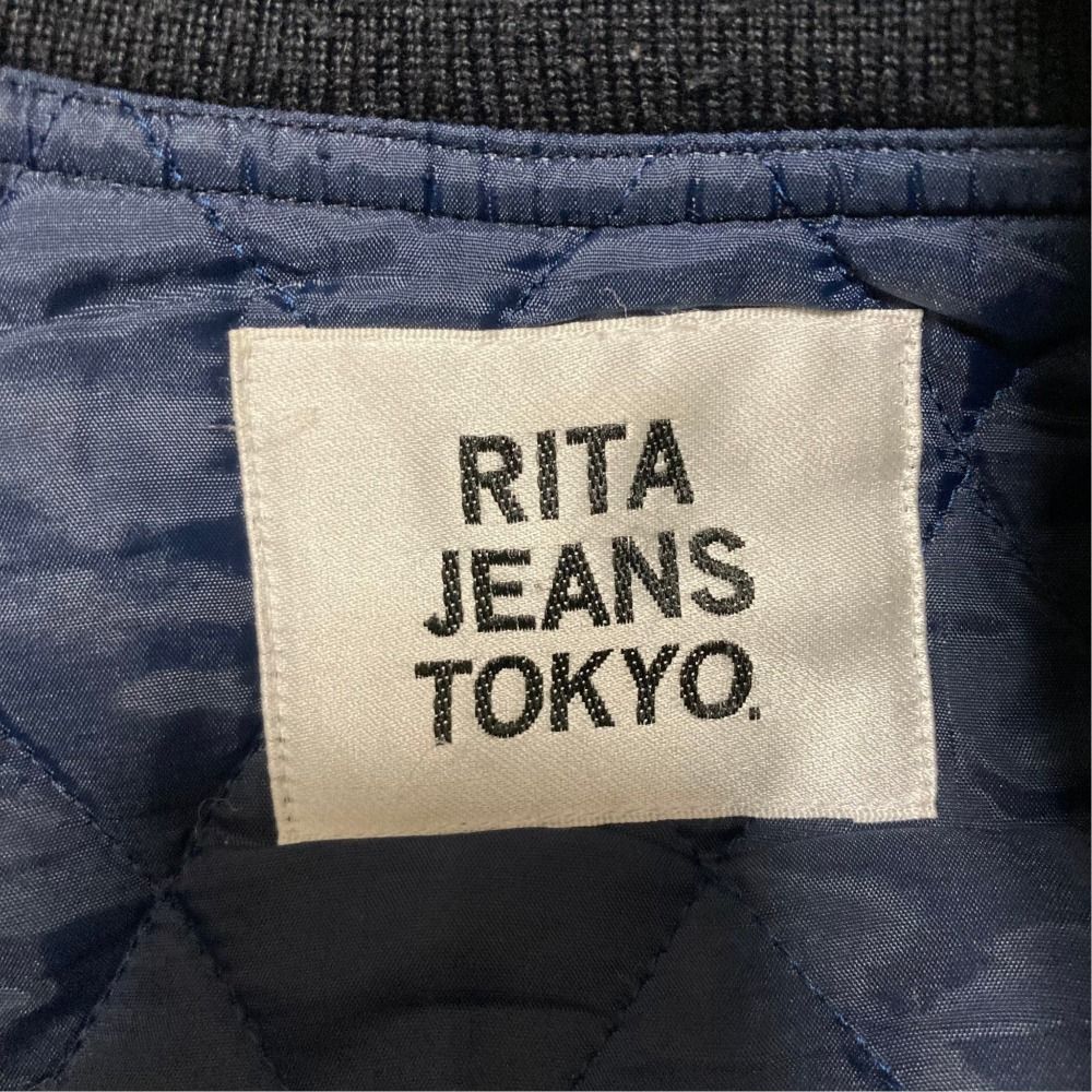 美品 RITA JEANS TOKYO リタジーンズトーキョー MA-1 フライト 