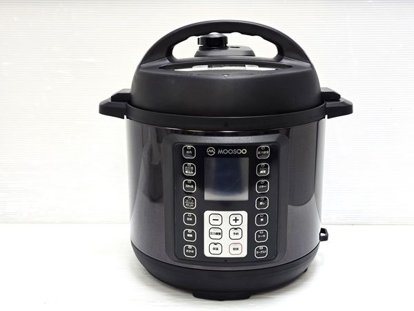 中古未使用品】 モーソー MOOSOO 3.0L 電気圧力鍋 MP30 2019年製 ○YR