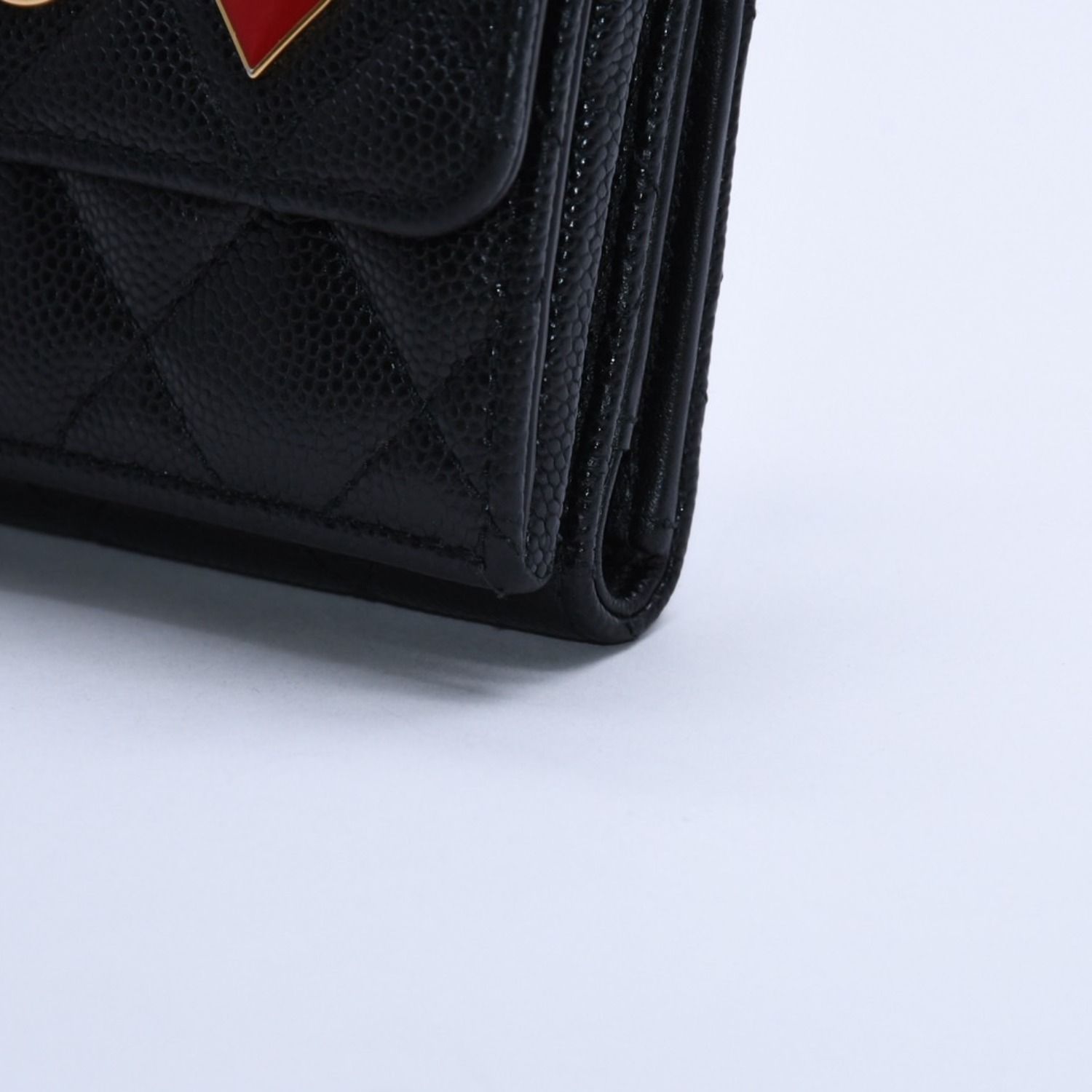 CHANEL シャネル スモールフラップ ウォレット AP3081 トランプ 