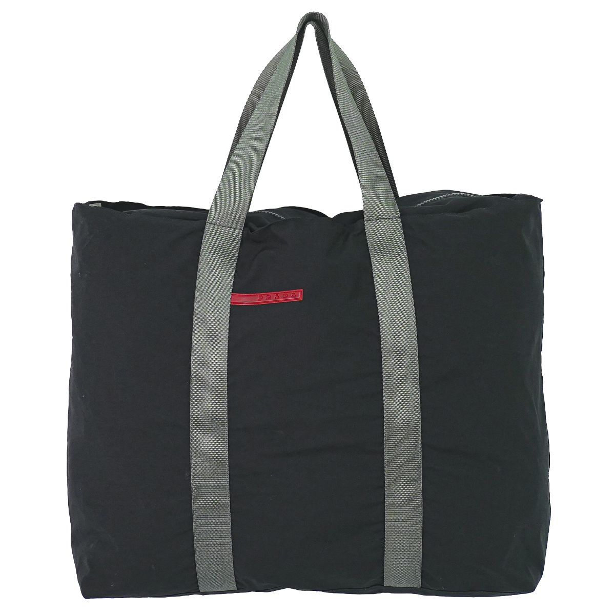 Genuine Prada PRADA Sports Line Tote Bag Handbag Nylon Black 4VA002 Bag Used