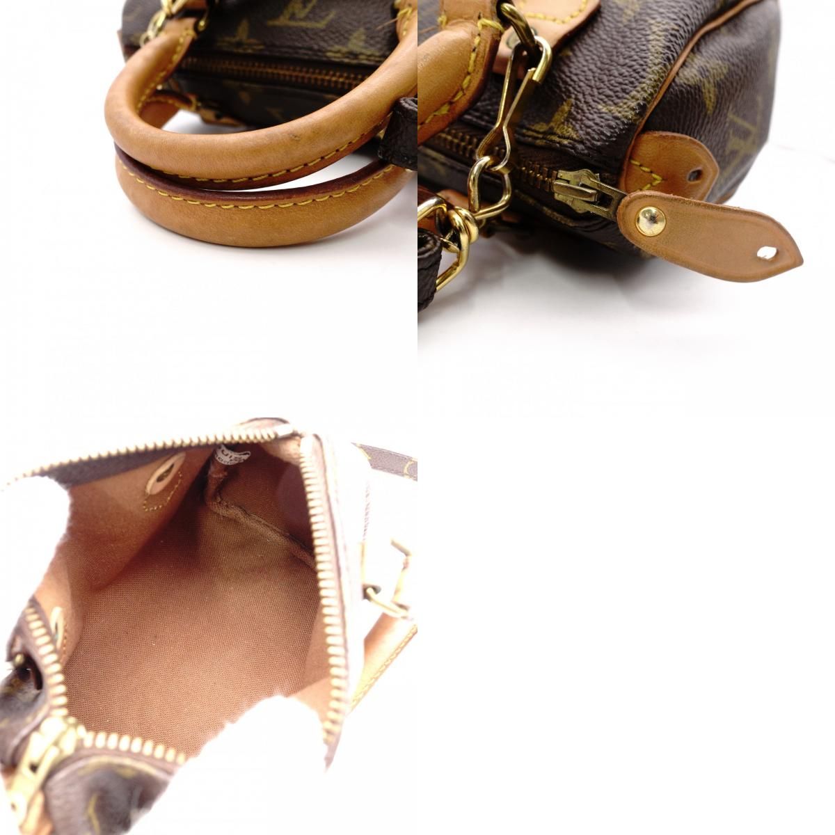 LOUIS VUITTON ルイ ヴィトン ミニ スピーディ モノグラム キャンバス 