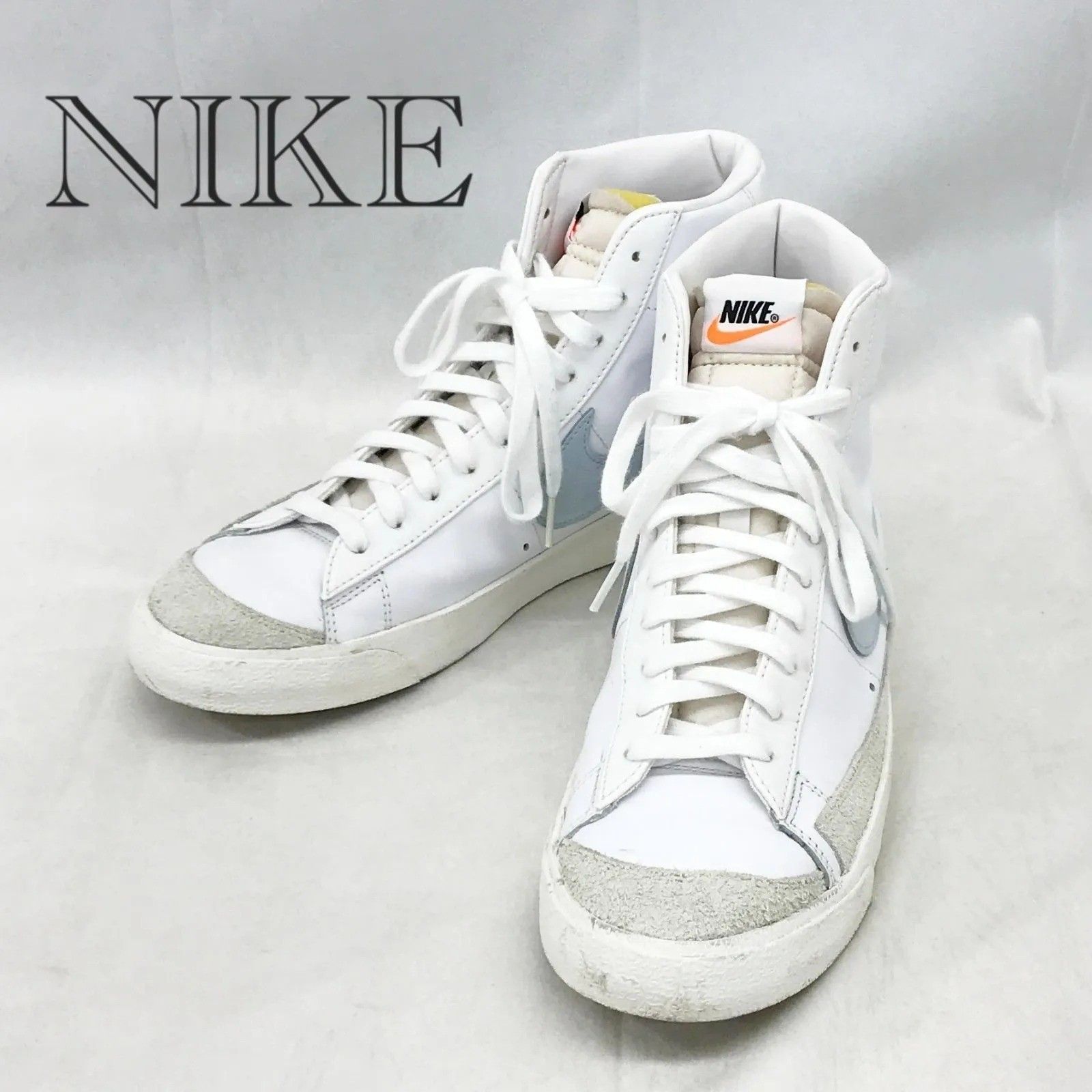 NIKE ナイキ BLAZER MID 77 VINTAGE BQ6806-109 ブレザー ハイカット スニーカー 29cm WHITE ホワイト 白 _234