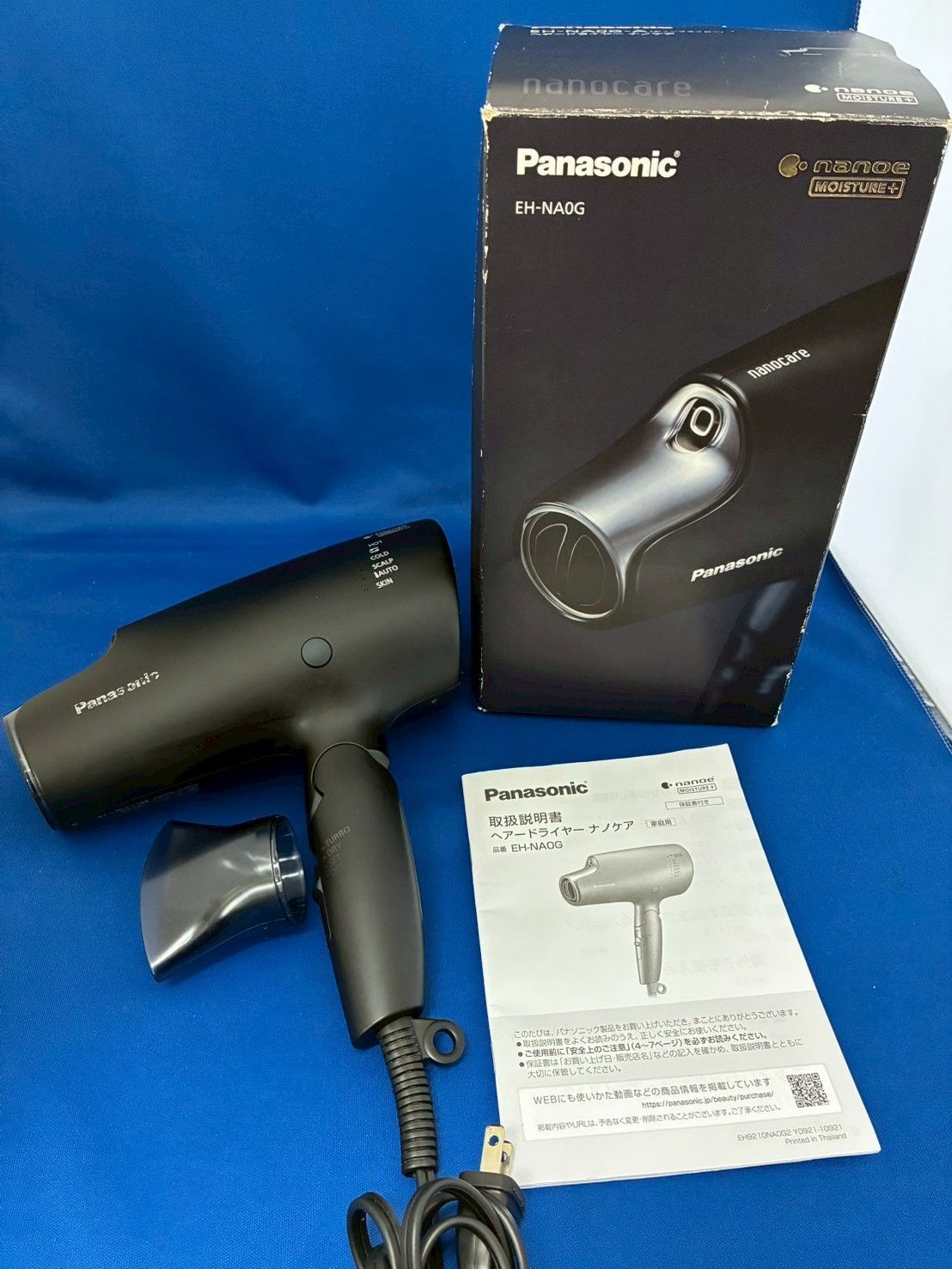 Panasonic EH-NA0G 2021年製 ブラック Panasonic EH-NA0G 2021年製 ブラック パナソニック ナノケア EH-NA0G