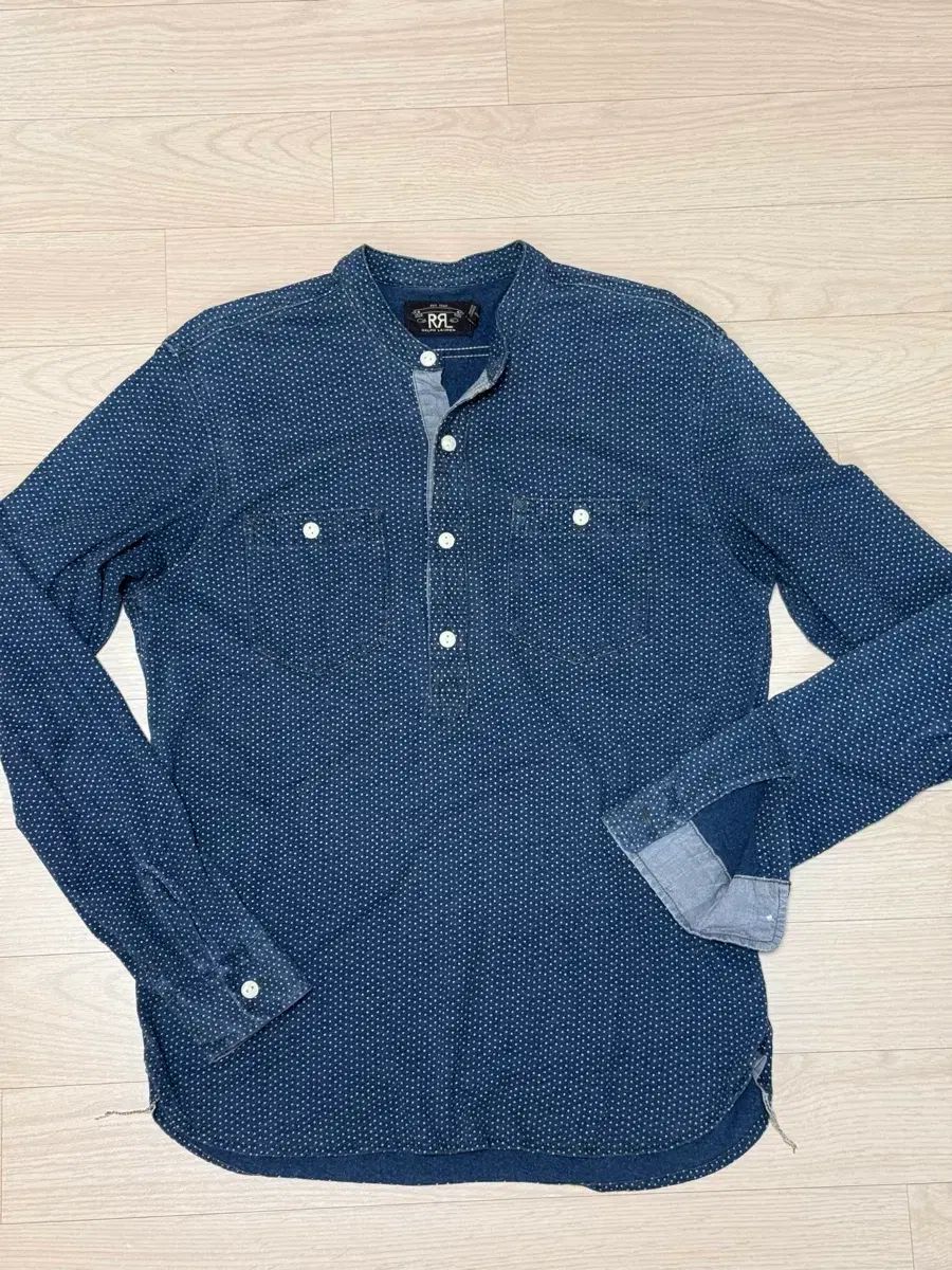 RRL ポルカドット プルオーバー ワークシャツ S