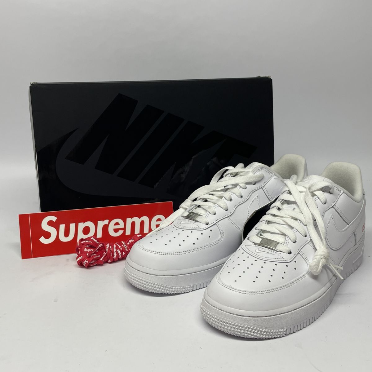 新古品】 Supreme シュプリーム × Nike ナイキ Air Force 1 Low White 