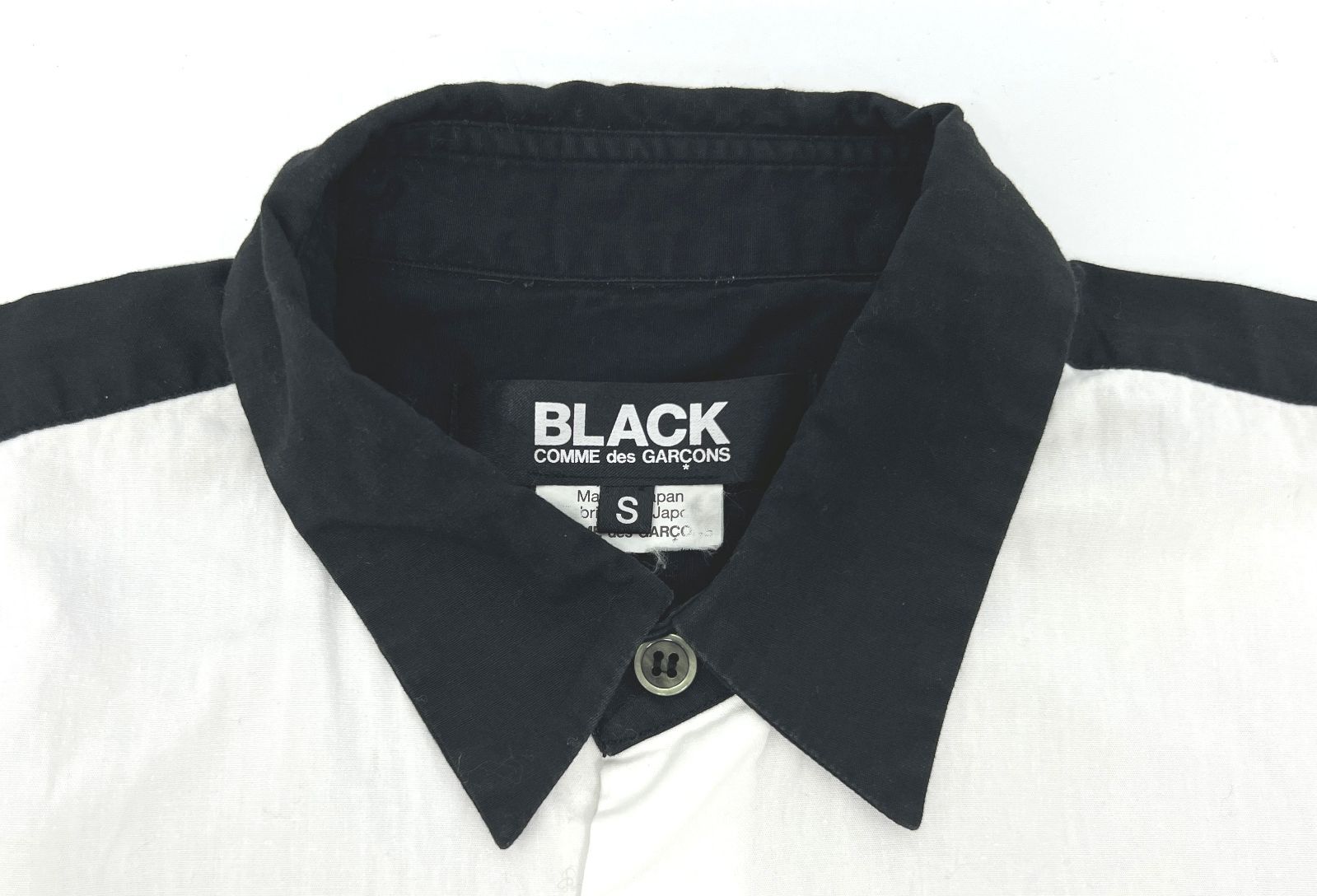 盛岡77-0106] BLACK COMME des GARÇONS ブラックコムデギャルソン 白黒