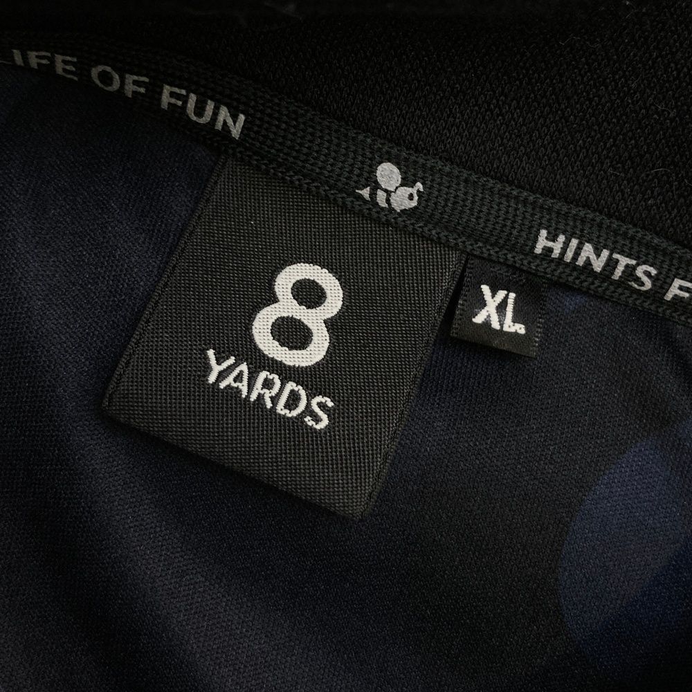 サイズ：XL 8YARDS ハチヤーズ 裏地付き スウェット ジップパーカー