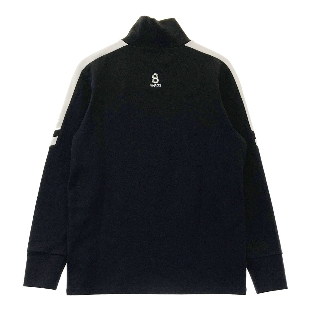 サイズ：XL 8YARDS ハチヤーズ ハイネック 長袖Tシャツ ブラック系