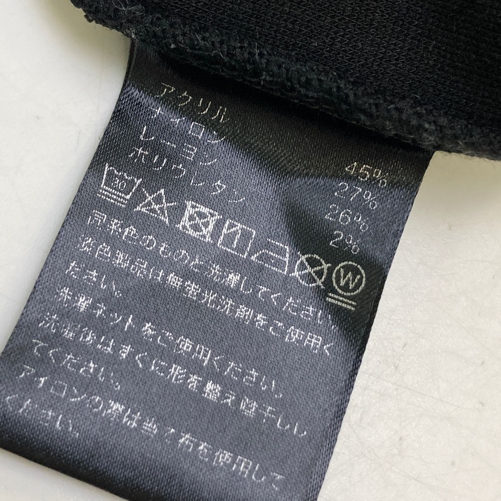 サイズ：XL 8YARDS ハチヤーズ ハイネック 長袖Tシャツ ブラック系