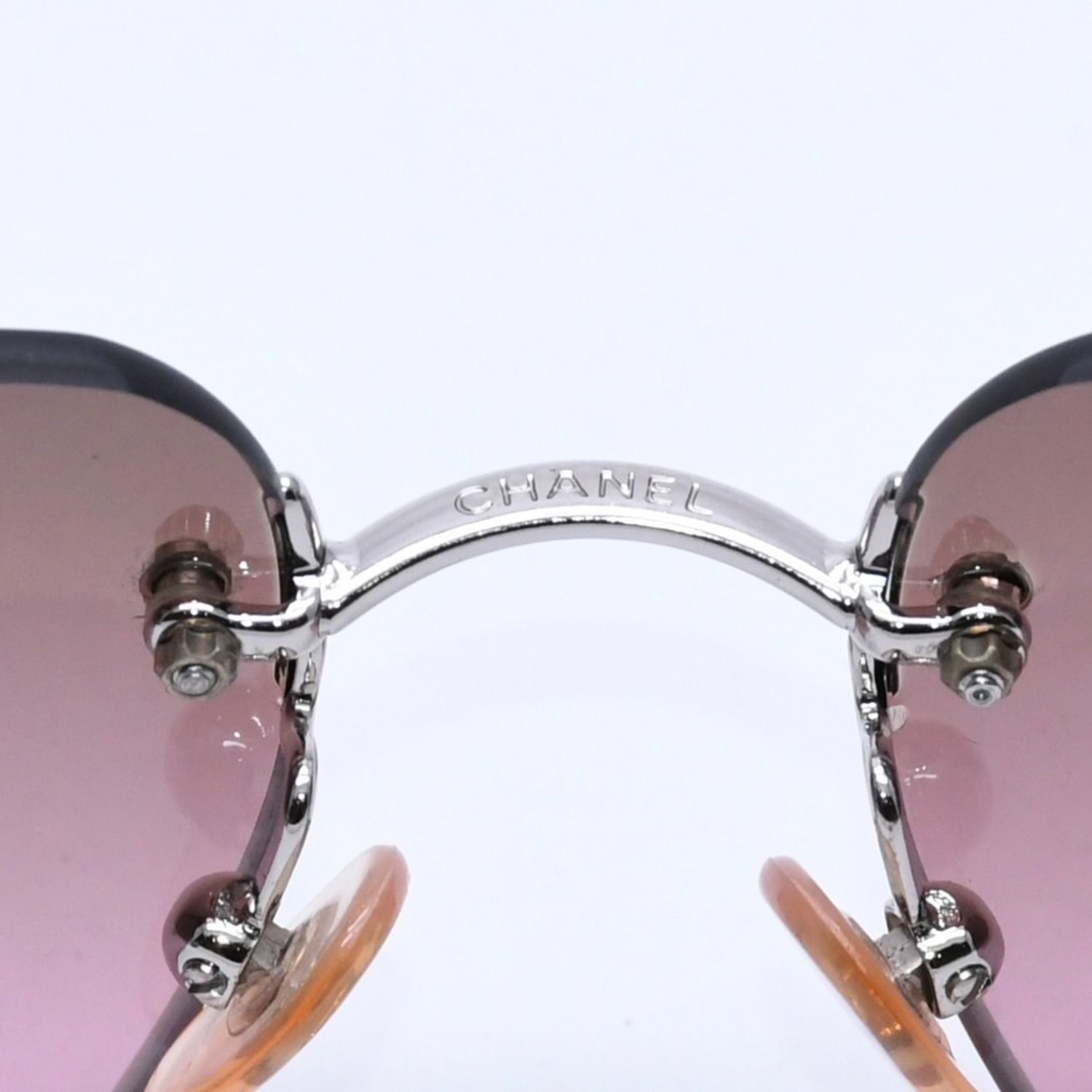 CHANEL シャネル サングラス リムレス レディース ココマーク シャネル