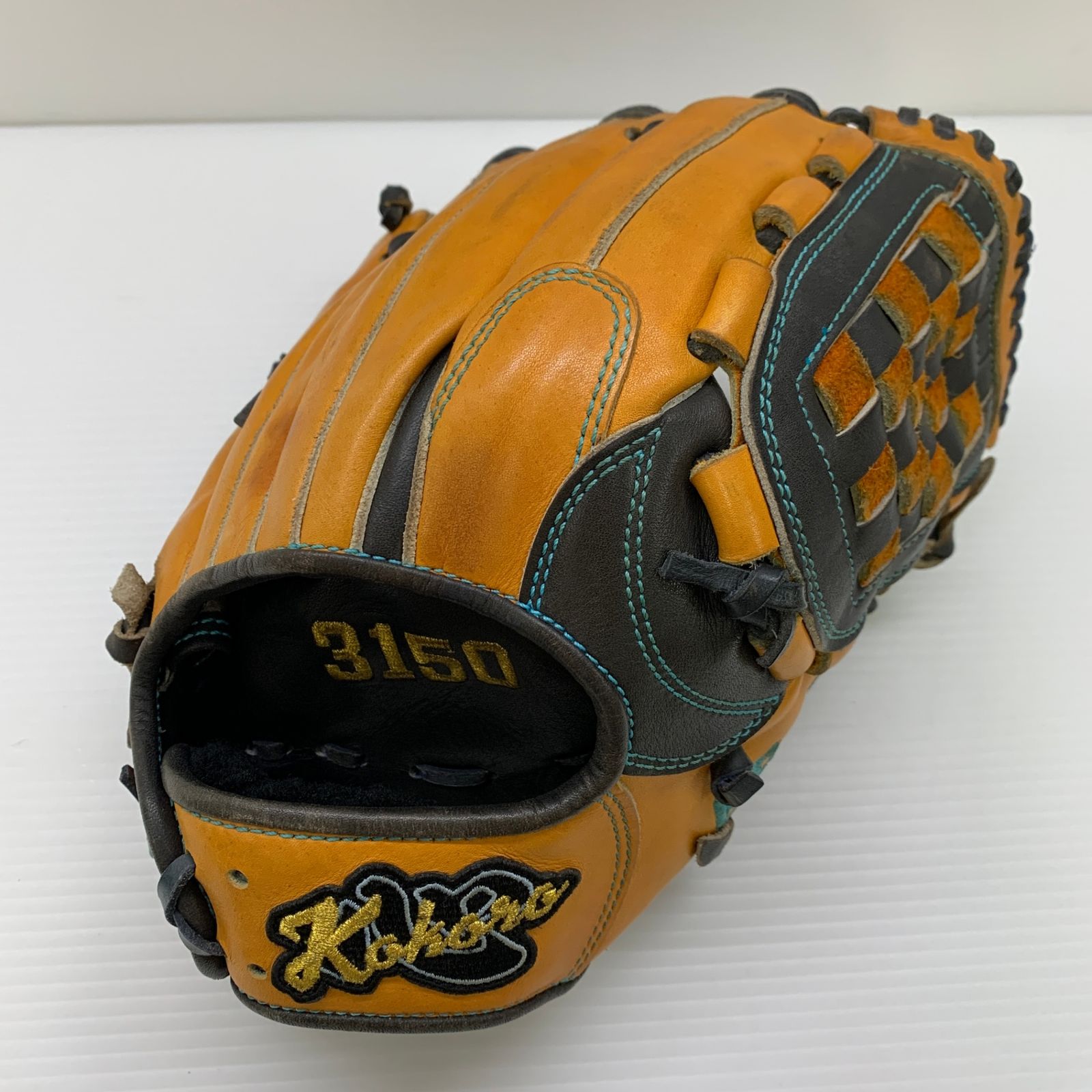 心グラブ kokoro 軟式 大人 一般 内野手用 グローブ グラブ 右投げ 中古品 野球 8963