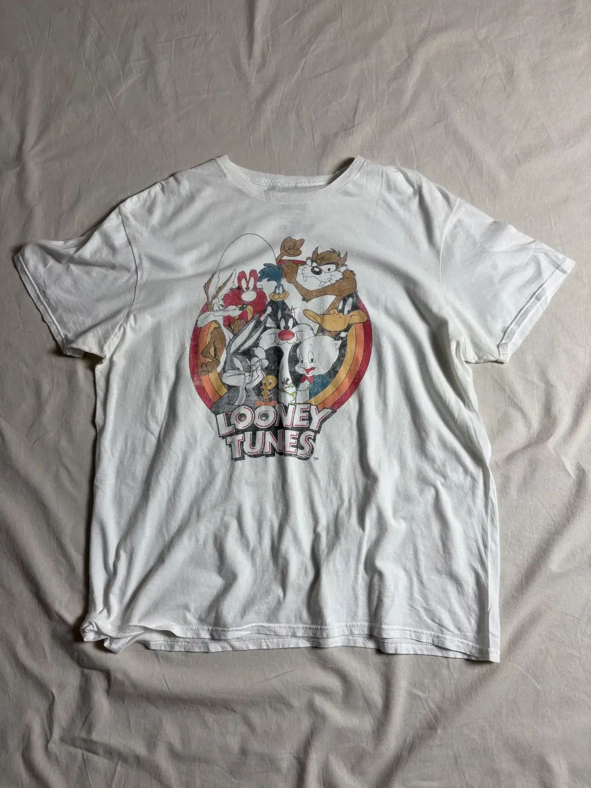 ルーニー・テューンズ ルーニーテューンズ キャラクター 半袖 Tシャツ XL