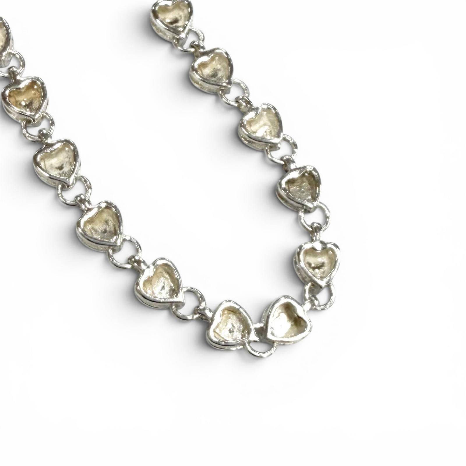 美品★TIFFANY&Co. ティファニー 925 パフハート ネックレス アクセサリー シルバー 重量16.5g レディース 保存袋付き