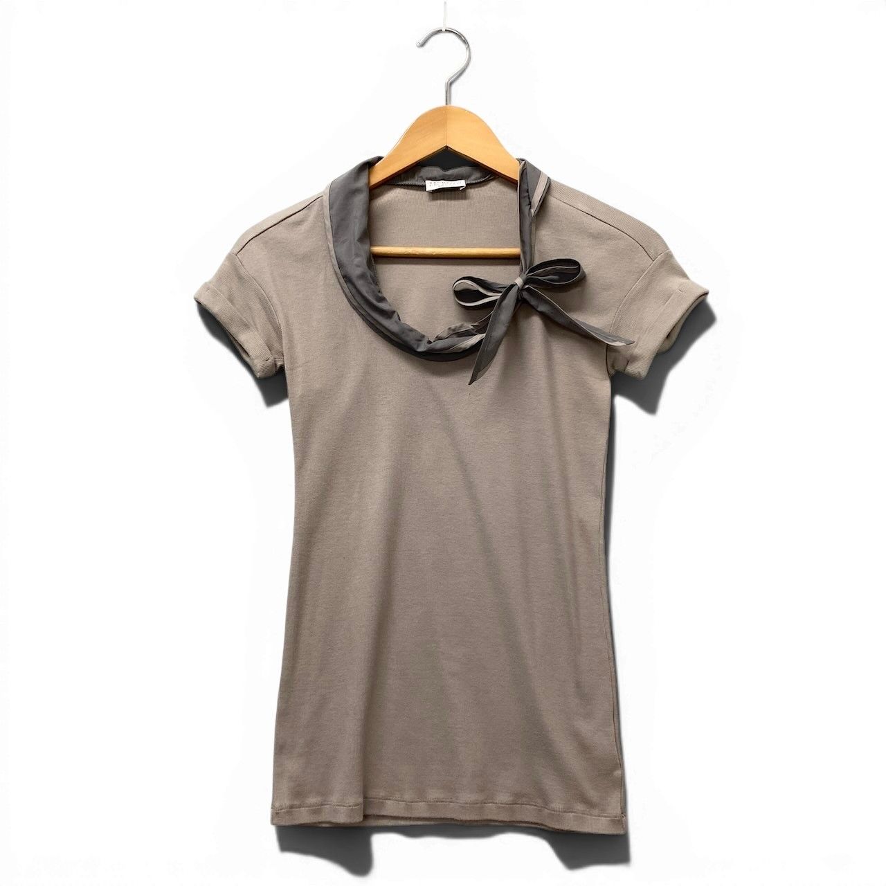 ブルネロクチネリ　プルオーバー七分袖 BRUNELLO CUCINELLI ブルネロクチネリ 七分袖カットソー グレー